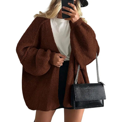 The Everyday Oversized Cardigan-A lightweight layer for those in-between-weather days.