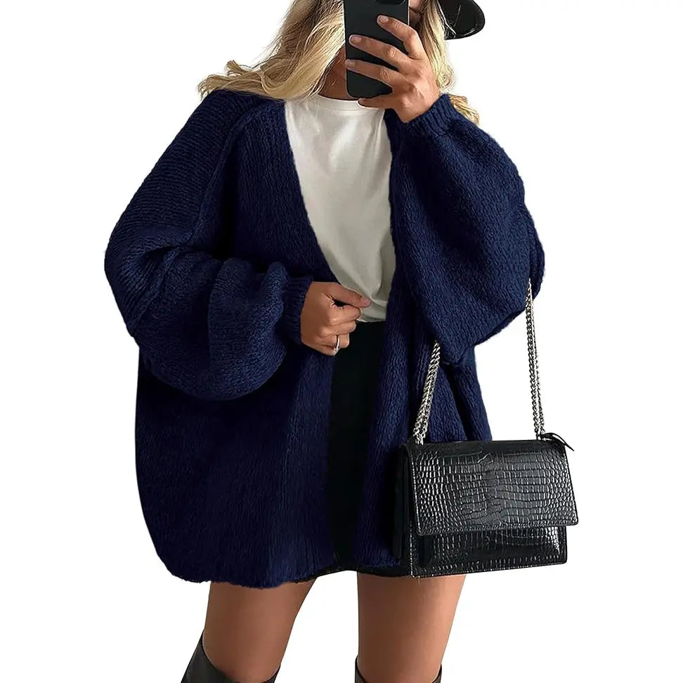 The Everyday Oversized Cardigan-A lightweight layer for those in-between-weather days.