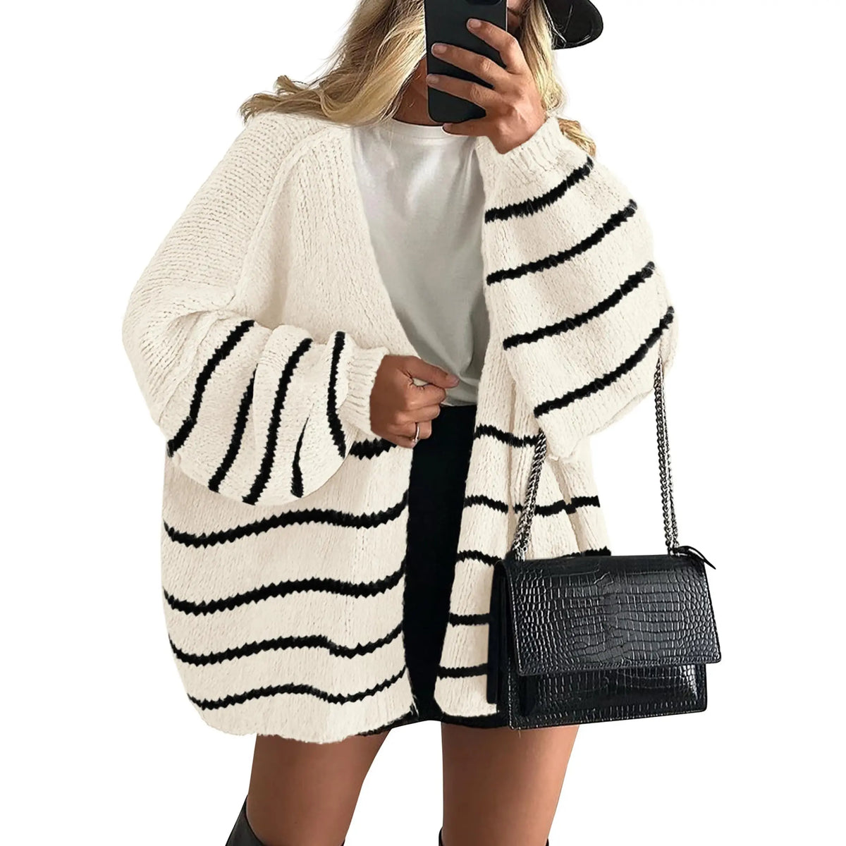 The Everyday Oversized Cardigan-A lightweight layer for those in-between-weather days.