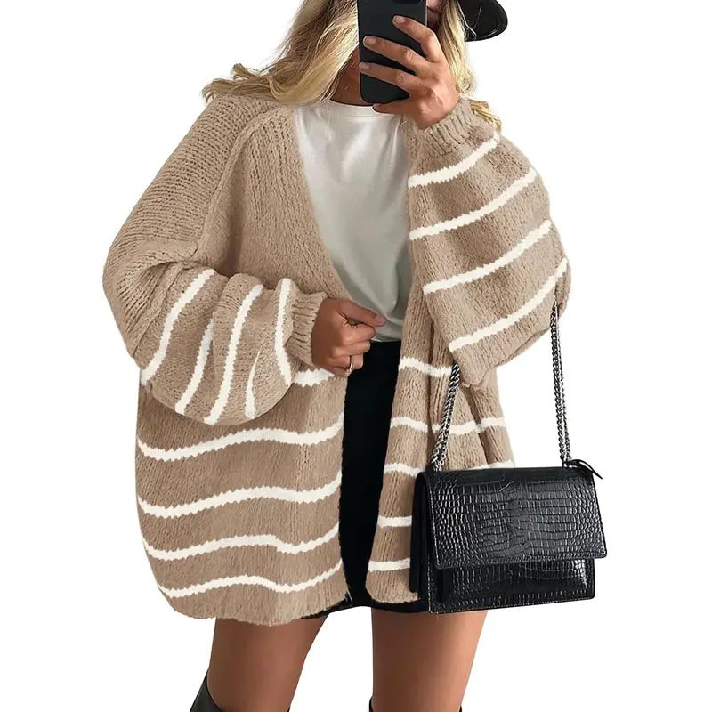 The Everyday Oversized Cardigan-A lightweight layer for those in-between-weather days.