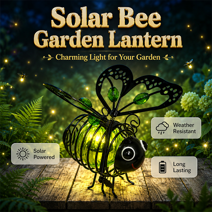 Hanging Solar Bee Light