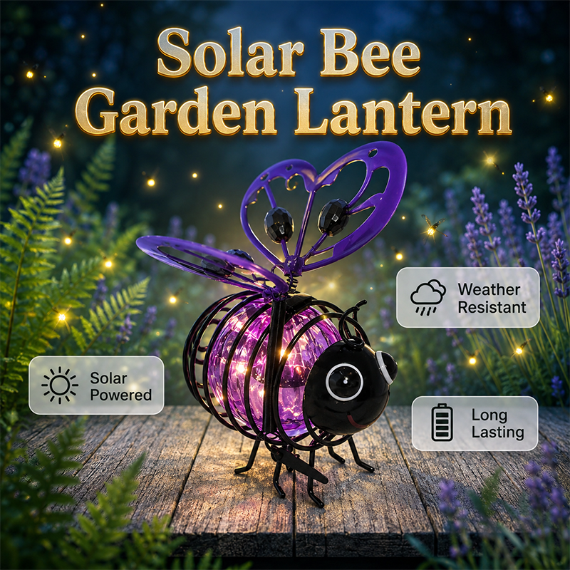 Hanging Solar Bee Light