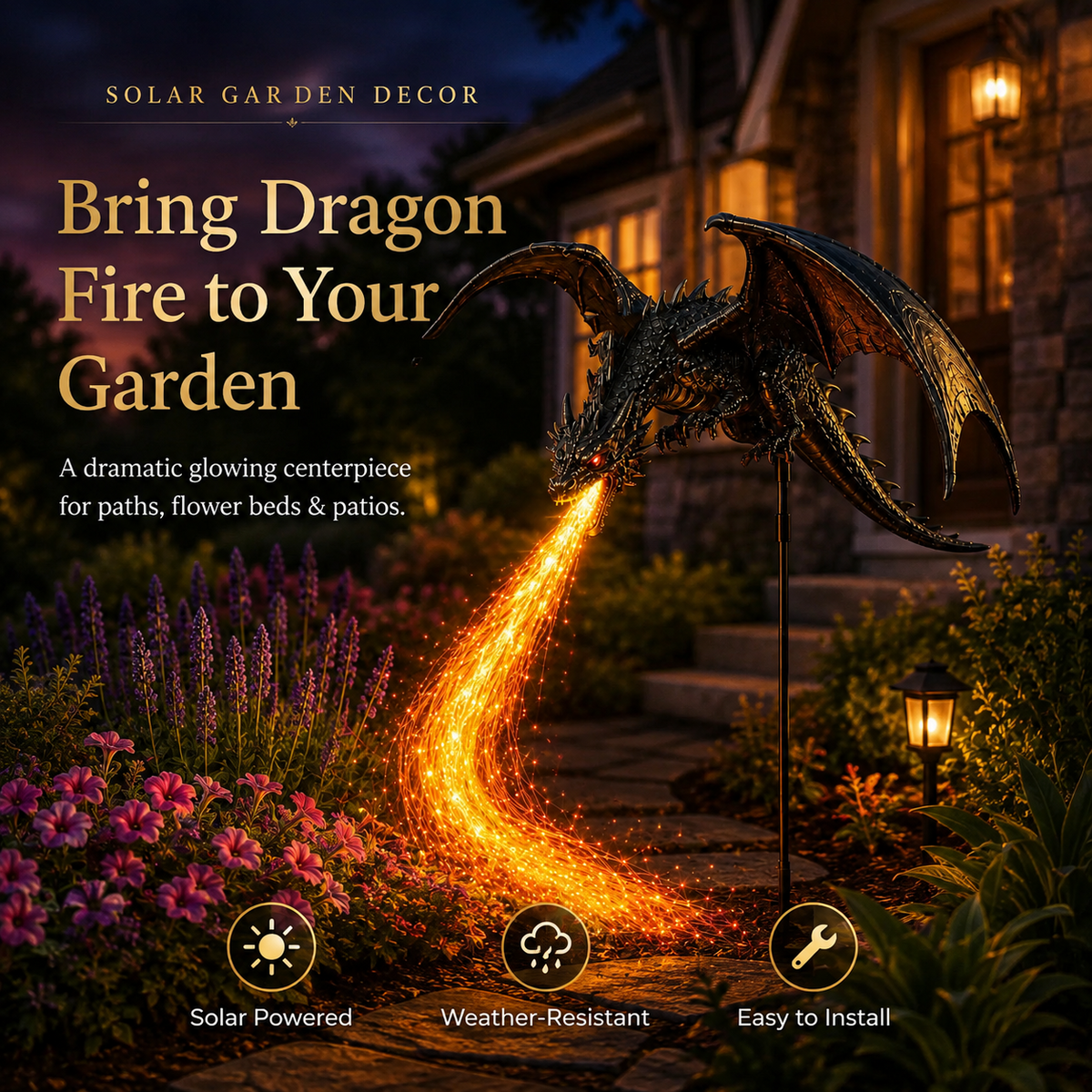 🐉 Dragon’s Ember™ — Bring Your Garden to Life