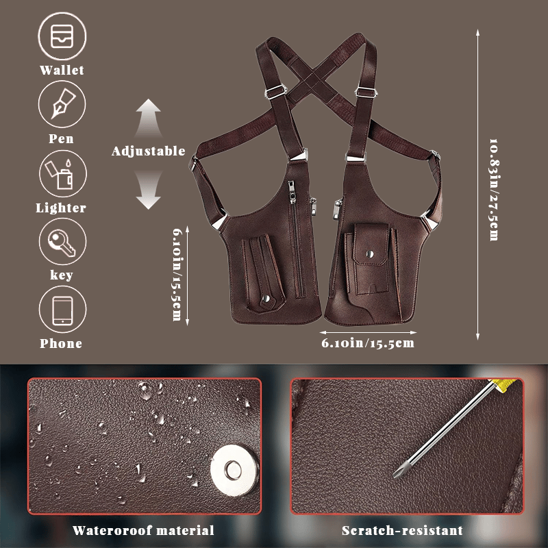 🔥 Last Day 49% OFF – Adjustable Underarm Shoulder Bag for Men & Women