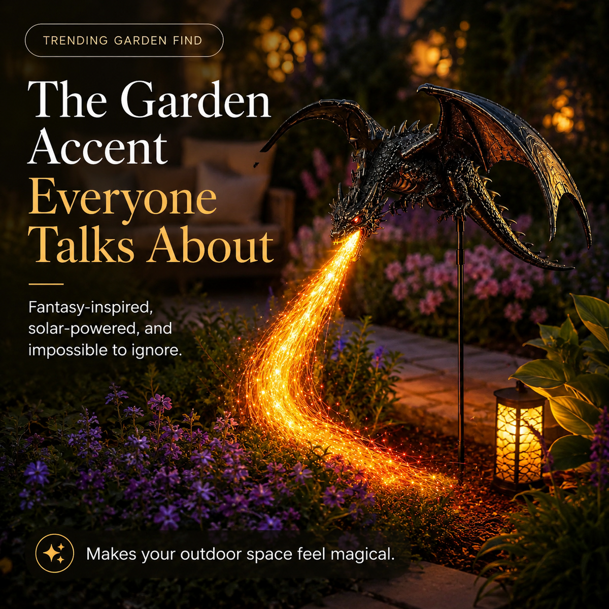 🐉 Dragon’s Ember™ — Bring Your Garden to Life