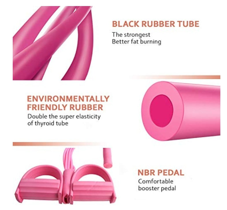 🎁80K+ SOLD!🎁21 Fitness Resistance Bands-4 Tube Pedal Ankle Puller
