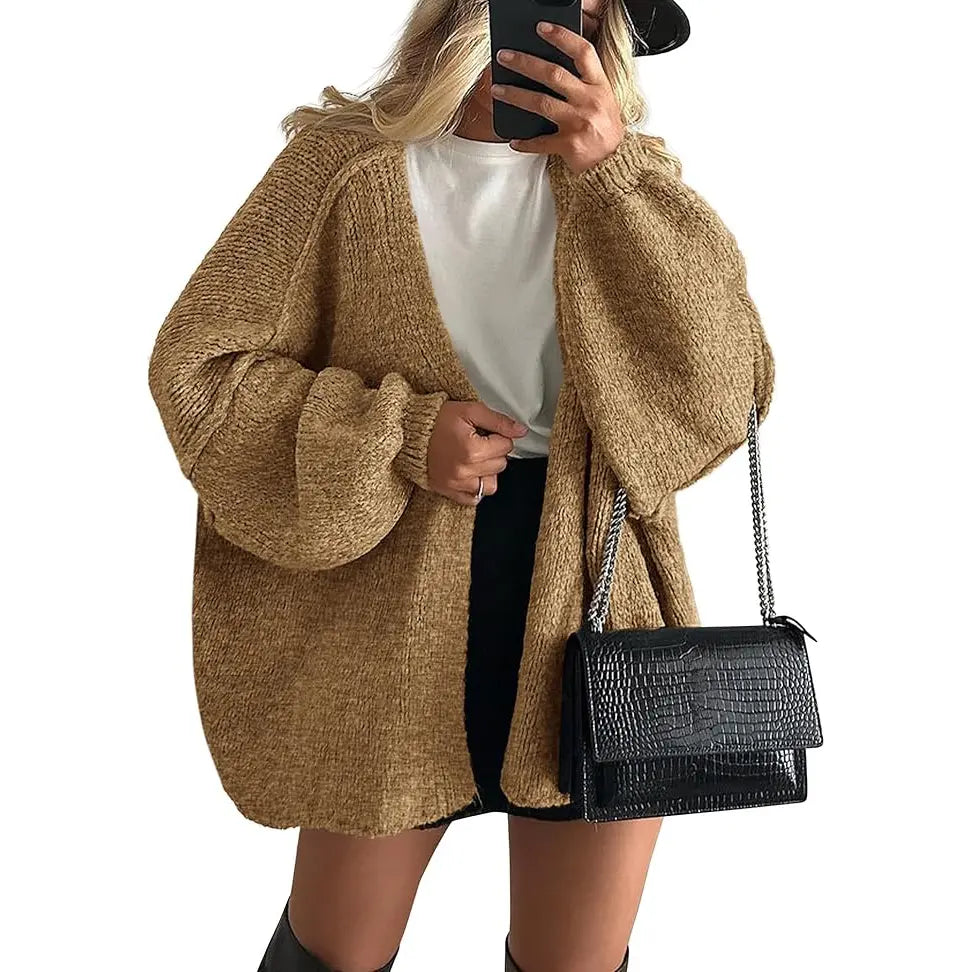 The Everyday Oversized Cardigan-A lightweight layer for those in-between-weather days.