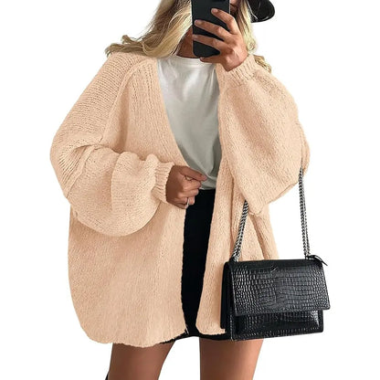 The Everyday Oversized Cardigan-A lightweight layer for those in-between-weather days.