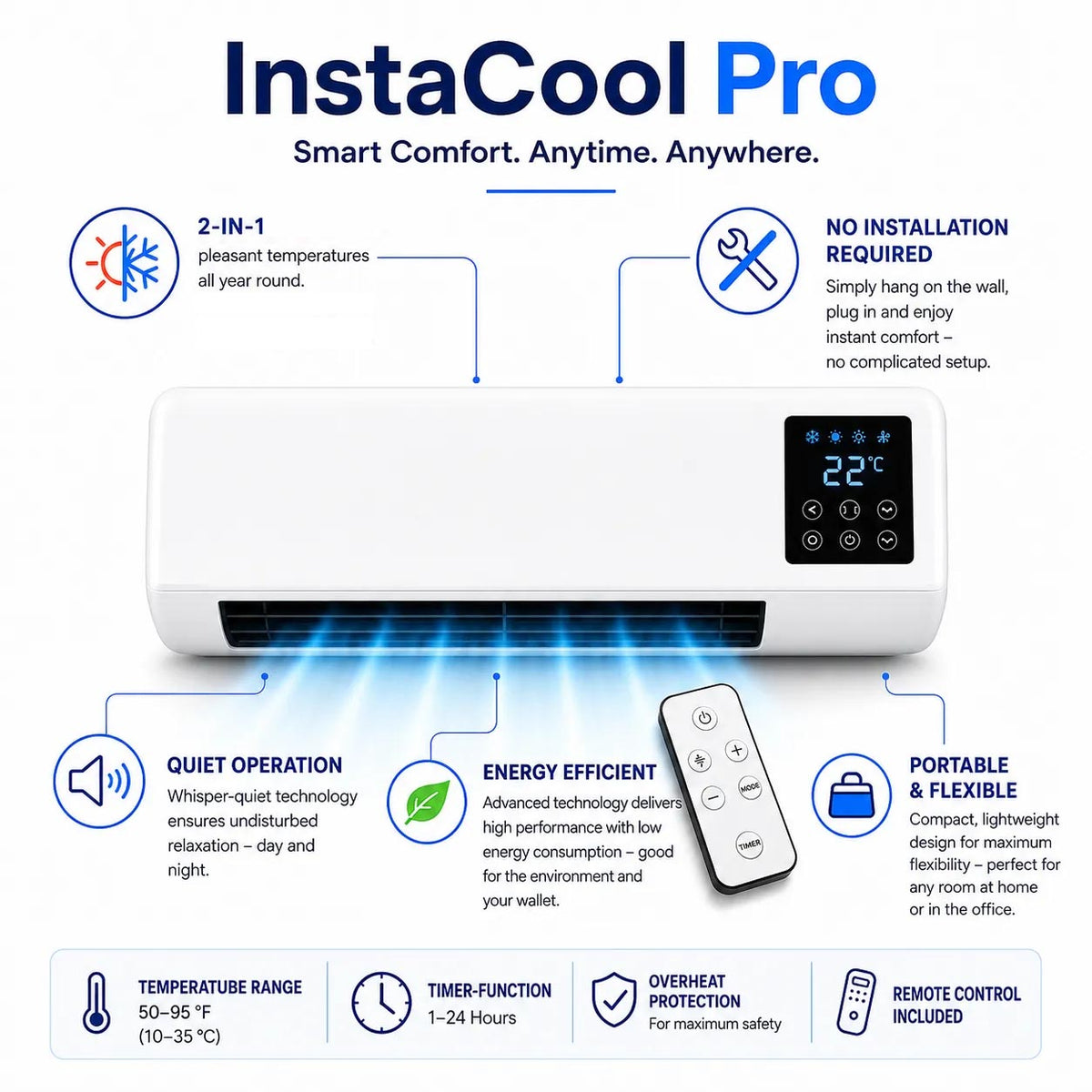 Portable No-Installation Air Conditioner(🌲U.S. Energy Savings Event🌲)