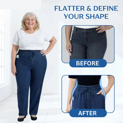 🔥🌷LAST DAY SPECIAL PRICE: $12.99!!💖High Waist Ultra-Stretch Mom Jeans