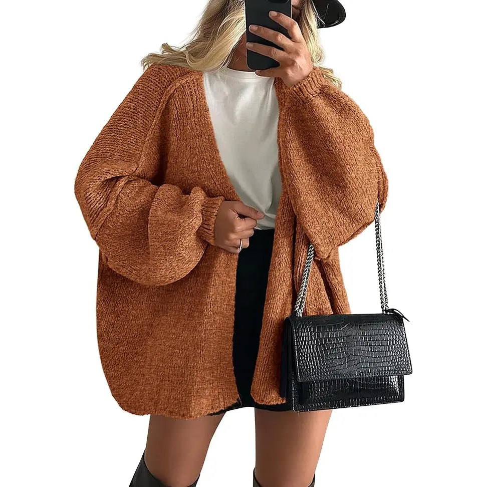 The Everyday Oversized Cardigan-A lightweight layer for those in-between-weather days.