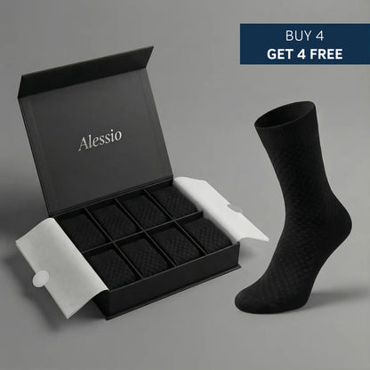 Alessio Premium Bamboo Crew Socks
