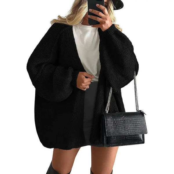 The Everyday Oversized Cardigan-A lightweight layer for those in-between-weather days.