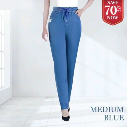 🔥🌷LAST DAY SPECIAL PRICE: $12.99!!💖High Waist Ultra-Stretch Mom Jeans