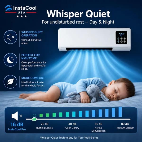 🔥Limited Discount🔥Ductless Portable Air Conditioners No Windows Needed(🌲U.S. Energy Savings Event🌲)