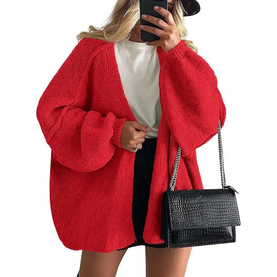 The Everyday Oversized Cardigan-A lightweight layer for those in-between-weather days.