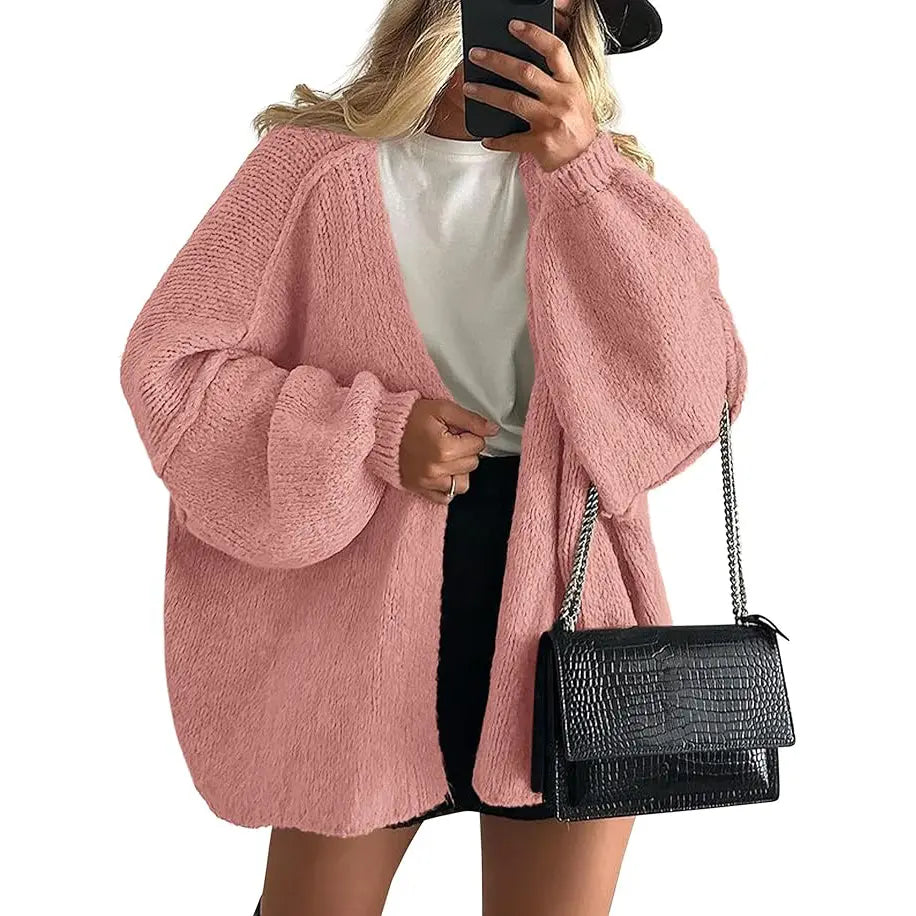 The Everyday Oversized Cardigan-A lightweight layer for those in-between-weather days.