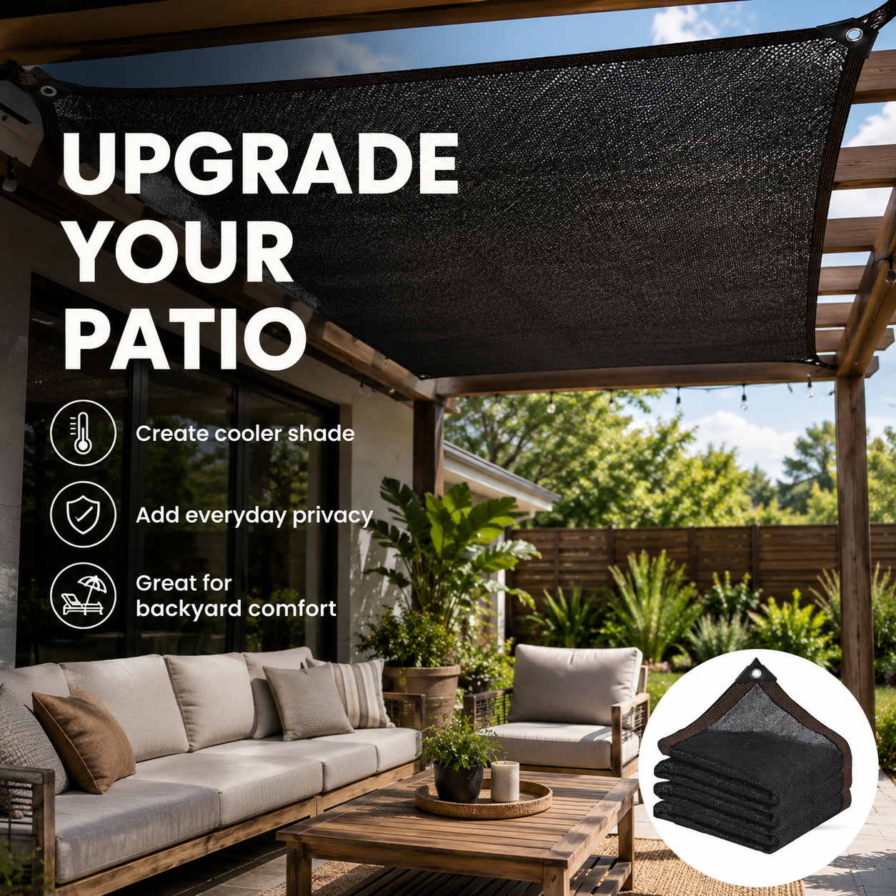 💥50% OFF🌿 UV-resistant, breathable, cooling, high-quality woven sunshade