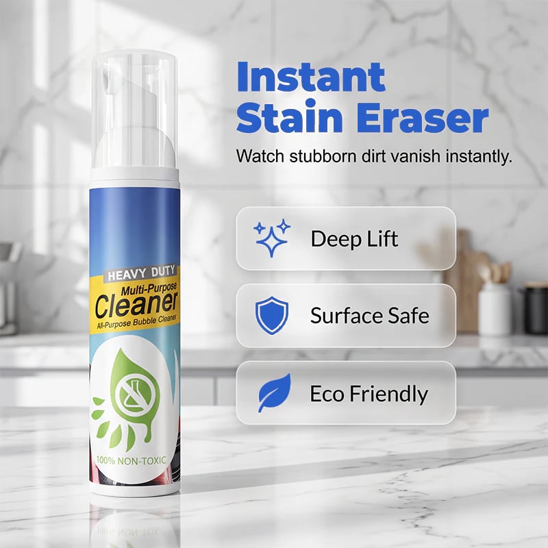 Heavy-Duty Foaming Multi-Surface Cleaner – Cuts Through Tough Grease & Grime