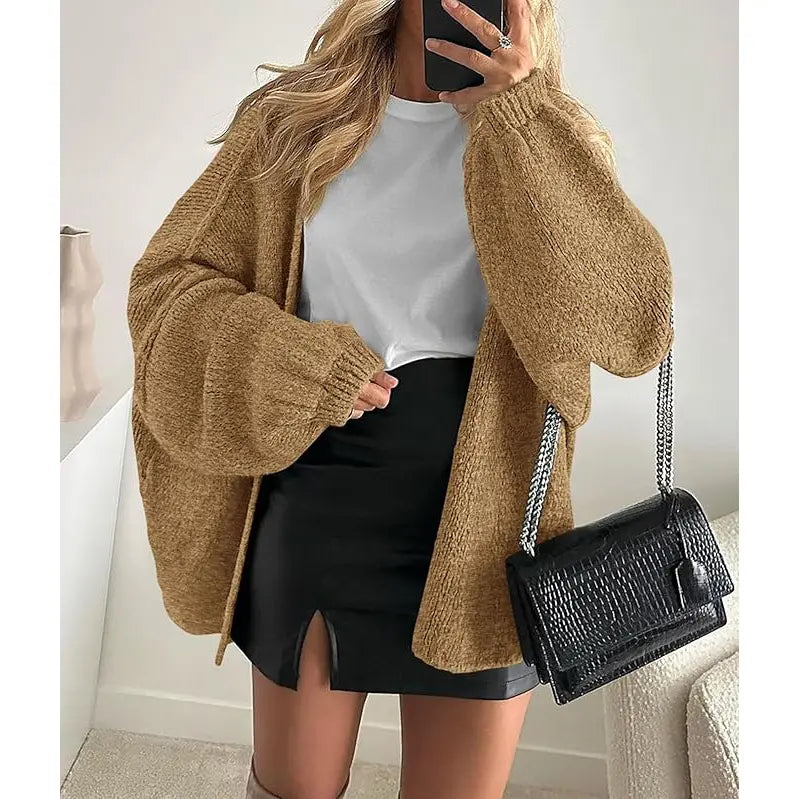 The Everyday Oversized Cardigan-A lightweight layer for those in-between-weather days.