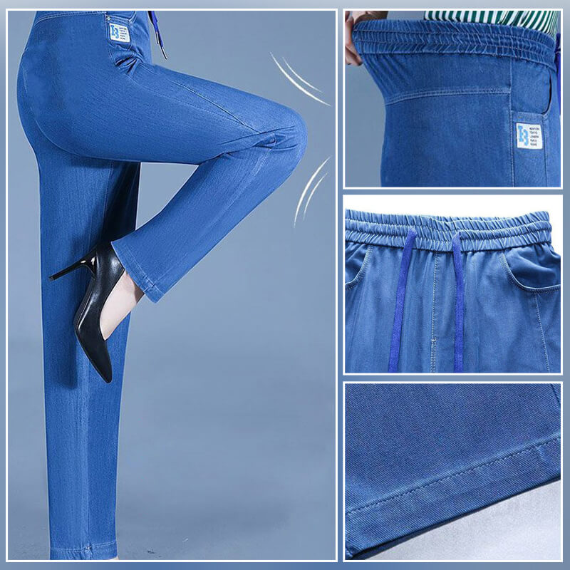🔥🌷LAST DAY SPECIAL PRICE: $12.99!!💖High Waist Ultra-Stretch Mom Jeans