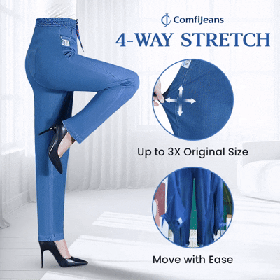 🔥🌷LAST DAY SPECIAL PRICE: $12.99!!💖High Waist Ultra-Stretch Mom Jeans
