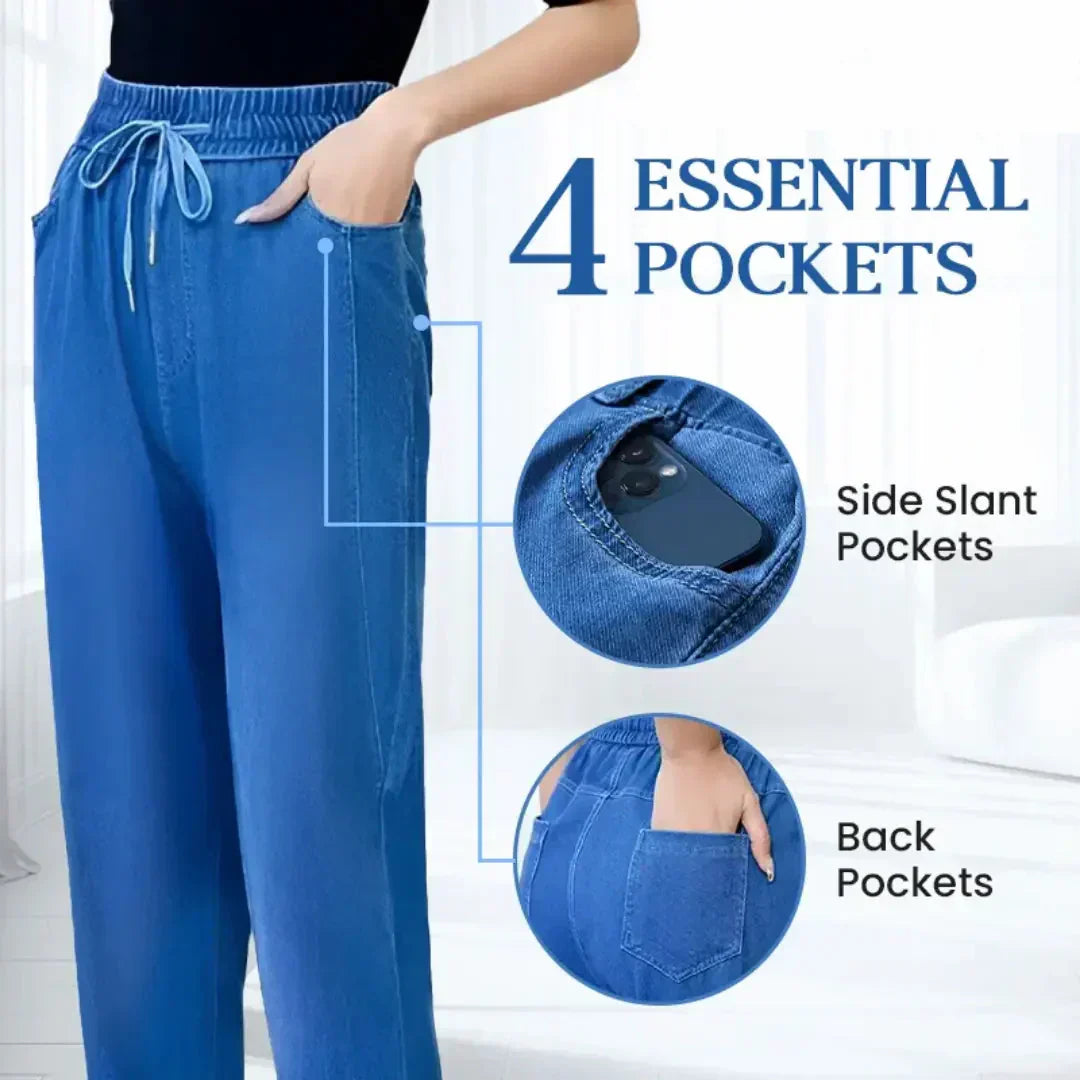 🔥🌷LAST DAY SPECIAL PRICE: $12.99!!💖High Waist Ultra-Stretch Mom Jeans