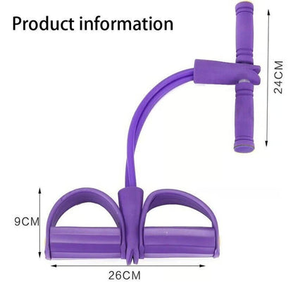 🎁80K+ SOLD!🎁21 Fitness Resistance Bands-4 Tube Pedal Ankle Puller