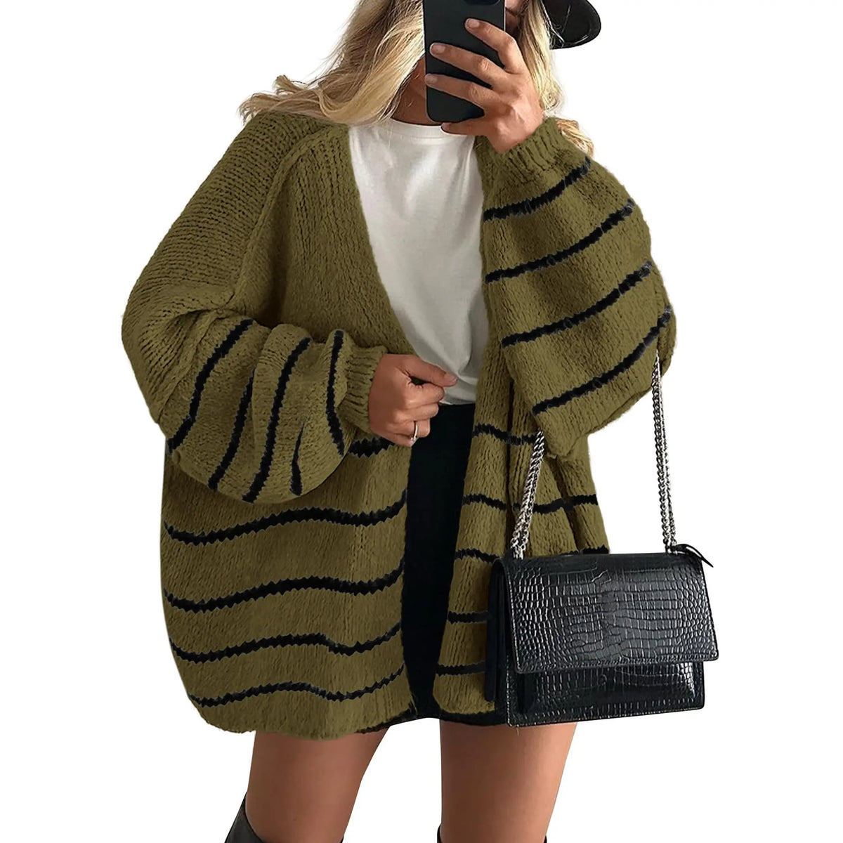 The Everyday Oversized Cardigan-A lightweight layer for those in-between-weather days.