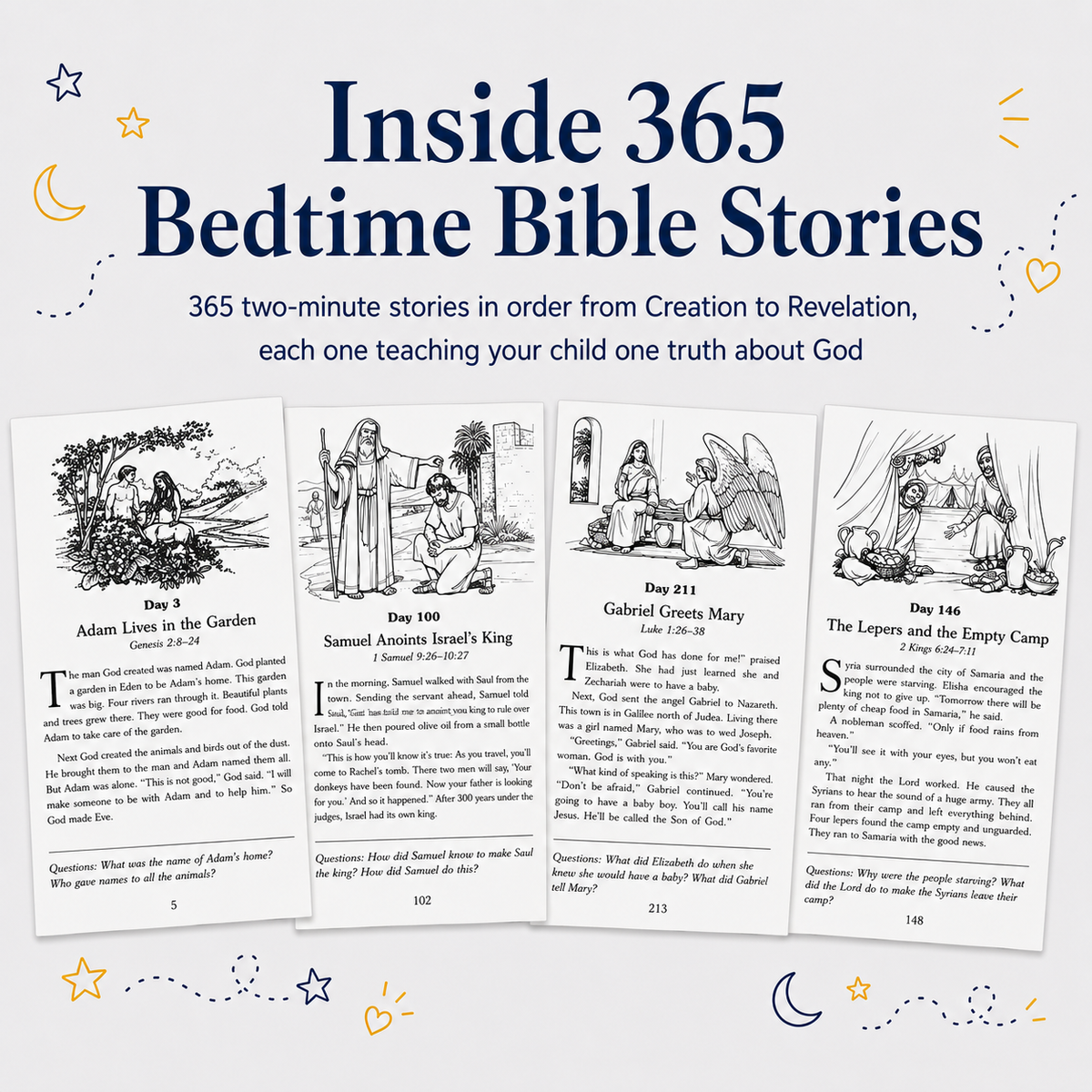 365 Read-Aloud Bedtime Bible Stories