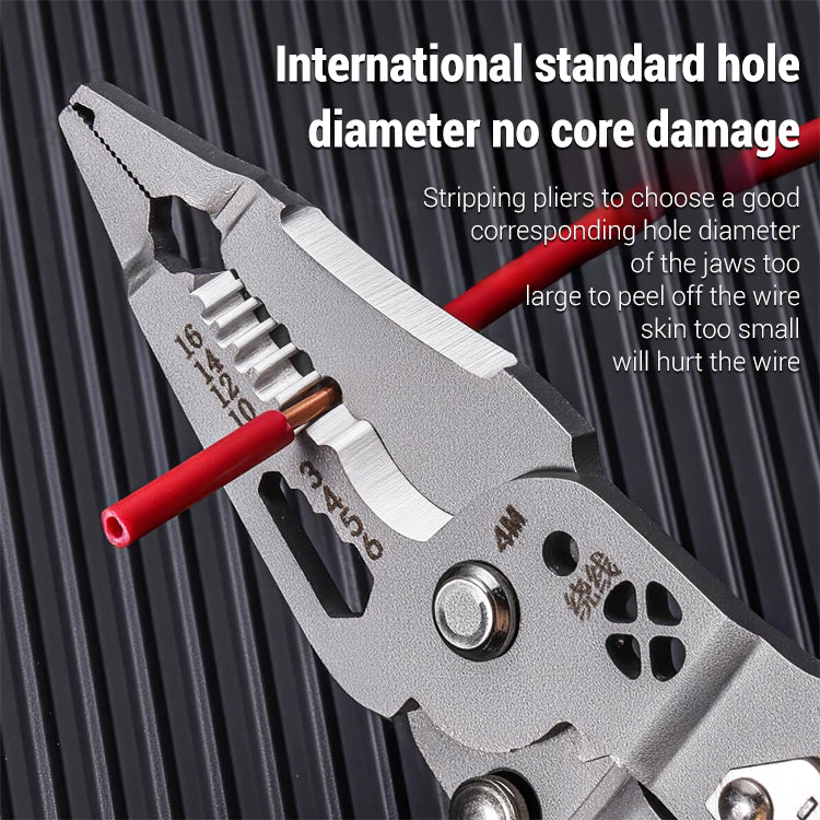 💯 Father’s Day Flash Sale – 50% OFF! ⚡ Smart Anti‑Shock Multifunctional Wire Stripper & Safety Tester