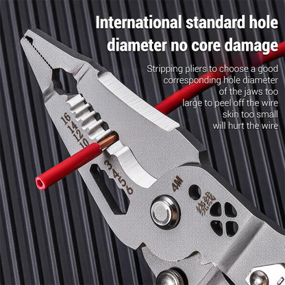 💯 Father’s Day Flash Sale – 50% OFF! ⚡ Smart Anti‑Shock Multifunctional Wire Stripper & Safety Tester