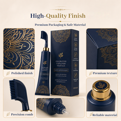 Herbal Hair Dye Comb for Home Use