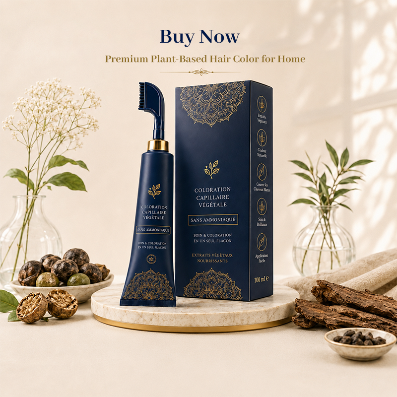 Herbal Hair Dye Comb for Home Use