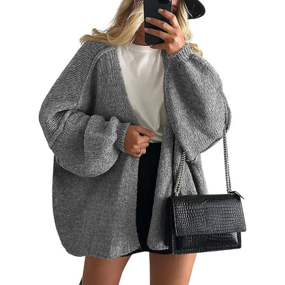 The Everyday Oversized Cardigan-A lightweight layer for those in-between-weather days.