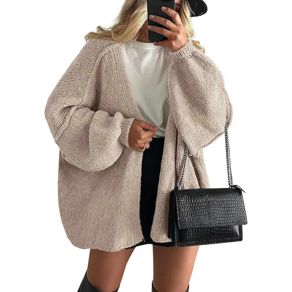 The Everyday Oversized Cardigan-A lightweight layer for those in-between-weather days.