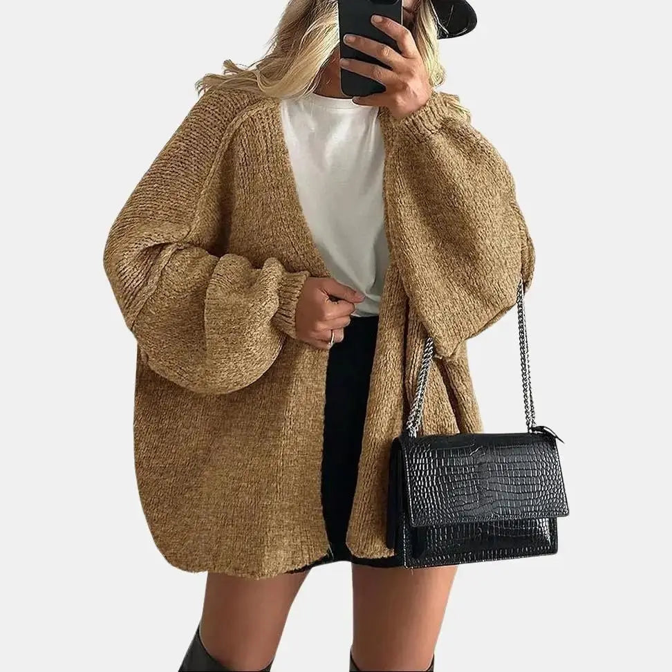The Everyday Oversized Cardigan-A lightweight layer for those in-between-weather days.