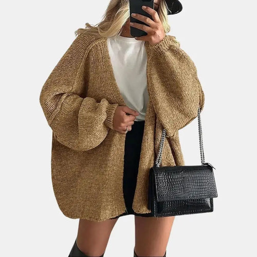 The Everyday Oversized Cardigan-A lightweight layer for those in-between-weather days.