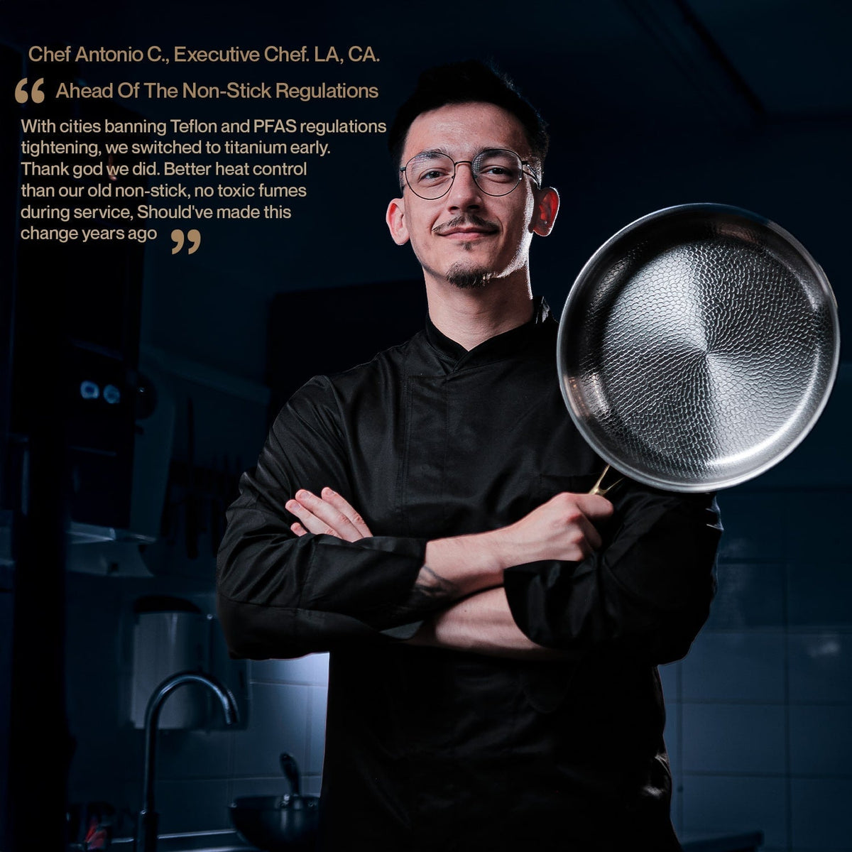 Kaizen Titanium Hammered Nutri Pan Pro 2.0