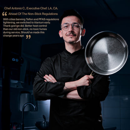 Kaizen Titanium Hammered Nutri Pan Pro 2.0