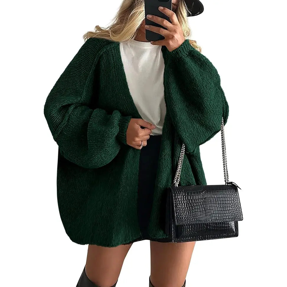 The Everyday Oversized Cardigan-A lightweight layer for those in-between-weather days.