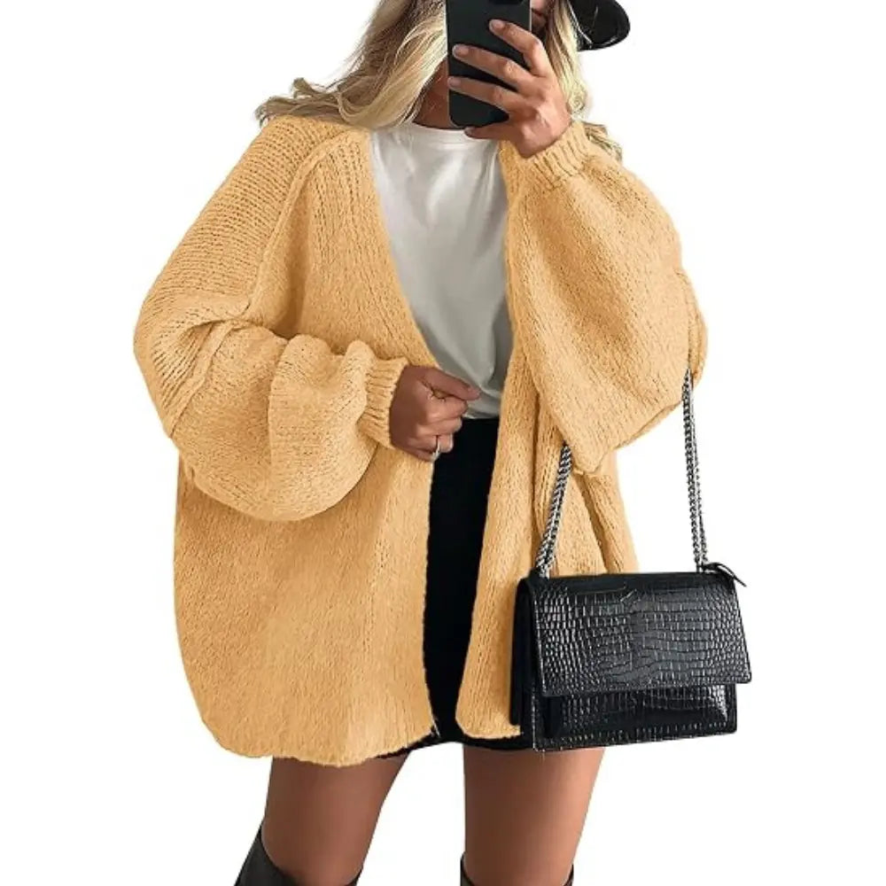 The Everyday Oversized Cardigan-A lightweight layer for those in-between-weather days.