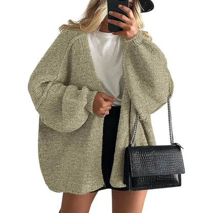 The Everyday Oversized Cardigan-A lightweight layer for those in-between-weather days.