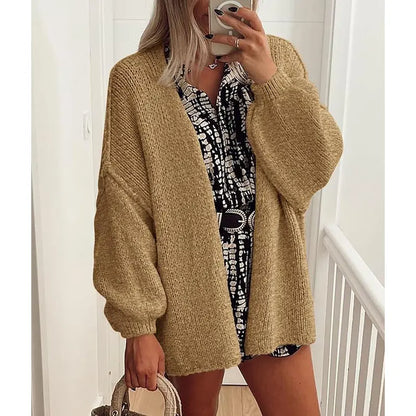 The Everyday Oversized Cardigan-A lightweight layer for those in-between-weather days.