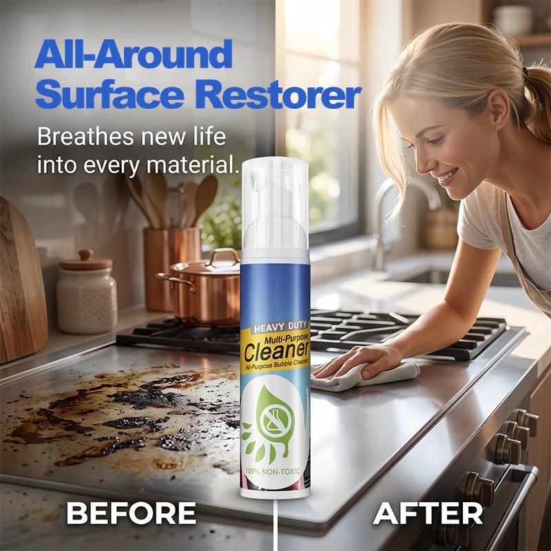 Heavy-Duty Foaming Multi-Surface Cleaner – Cuts Through Tough Grease & Grime