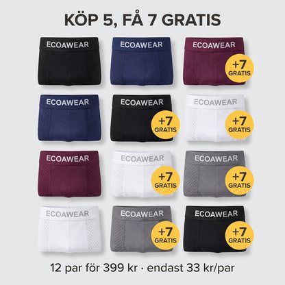 ECOAWEAR® Bambuboxers 5-Pack | Få 7 extra GRATIS