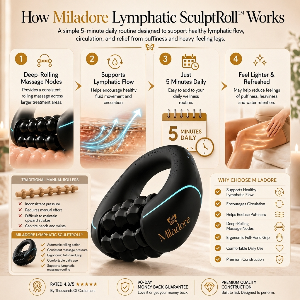 Lymphatic Drainage SculptRoll™