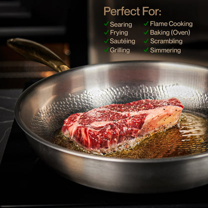 Kaizen Titanium Hammered Nutri Pan Pro 2.0