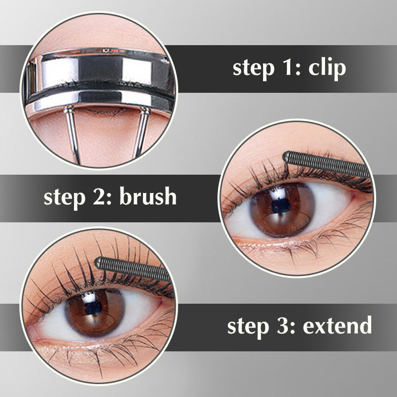 🎉Buy 1 Get 1 Free🎉3D Curling Metal Wand Mascara-Waterproof & Long-Lasting