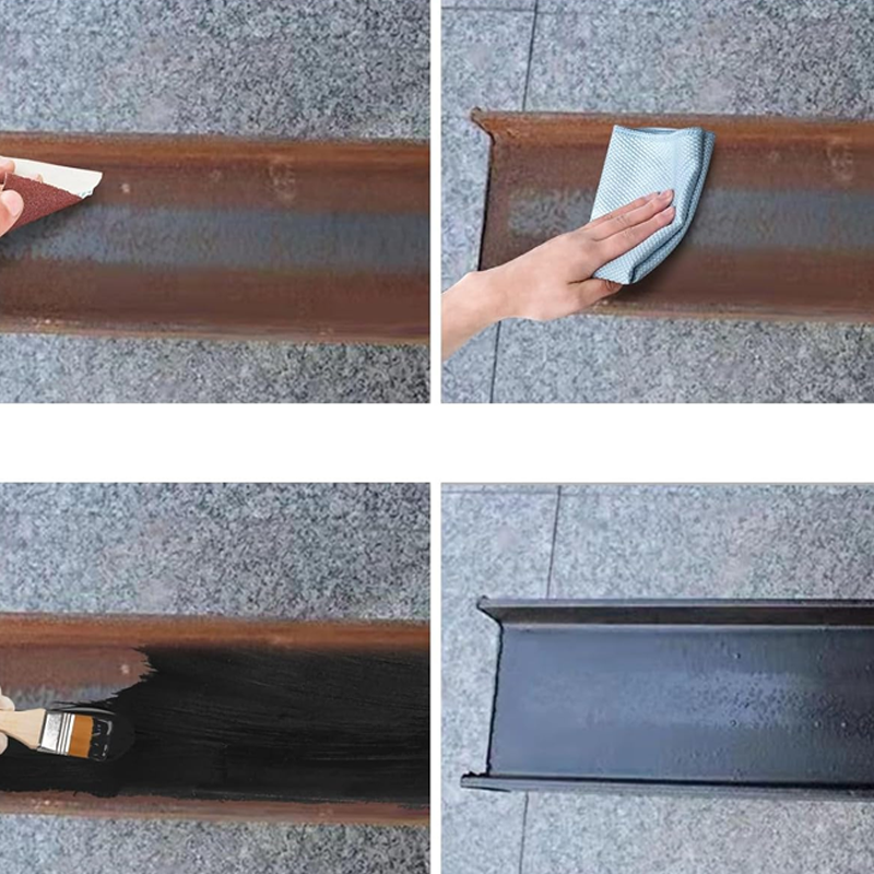 ⏳Time-Limited Special⏰Rust Converter Metallic Paint – One coat stops rust, no sanding, no fumes. Dries to a sleek metal finish🛡️